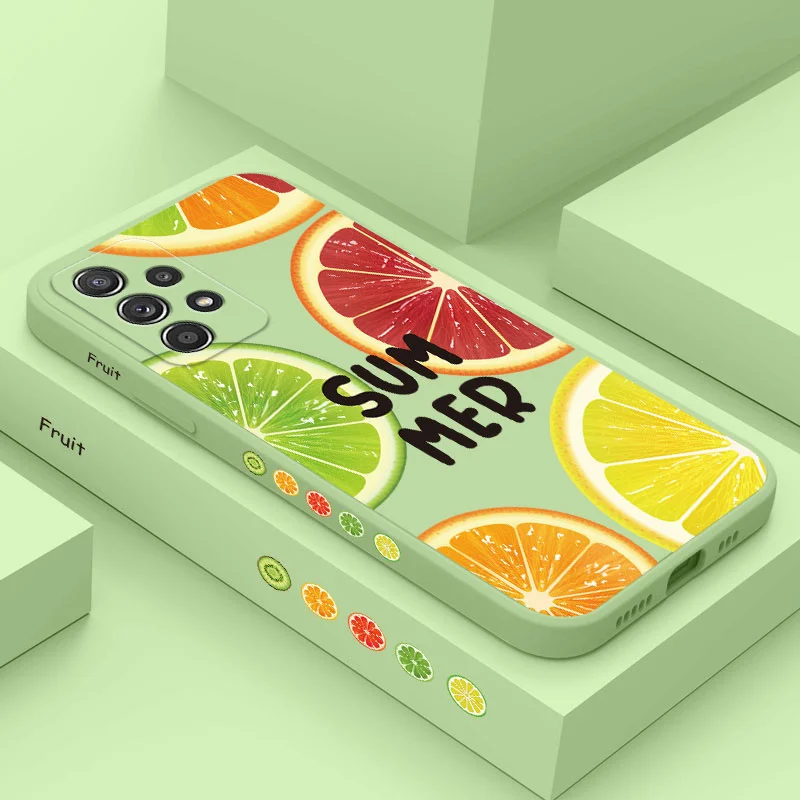 

Juicy Plump Fruit Case For Samsung A54 A34 A24 A14 A73 A53 A33 A23 A13 A03 A72 A52 A52S A32 A12 A71 A51 A31 A22 A21S 4G 5G Cover