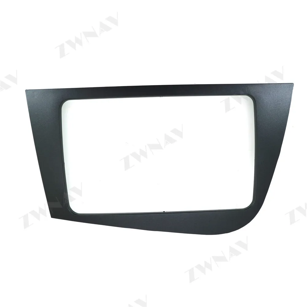 For SEAT Leon 2005-2012 2 DIN Car Accessories of Fascia Panel Stereo Installation Kit Center Console Trim view 3