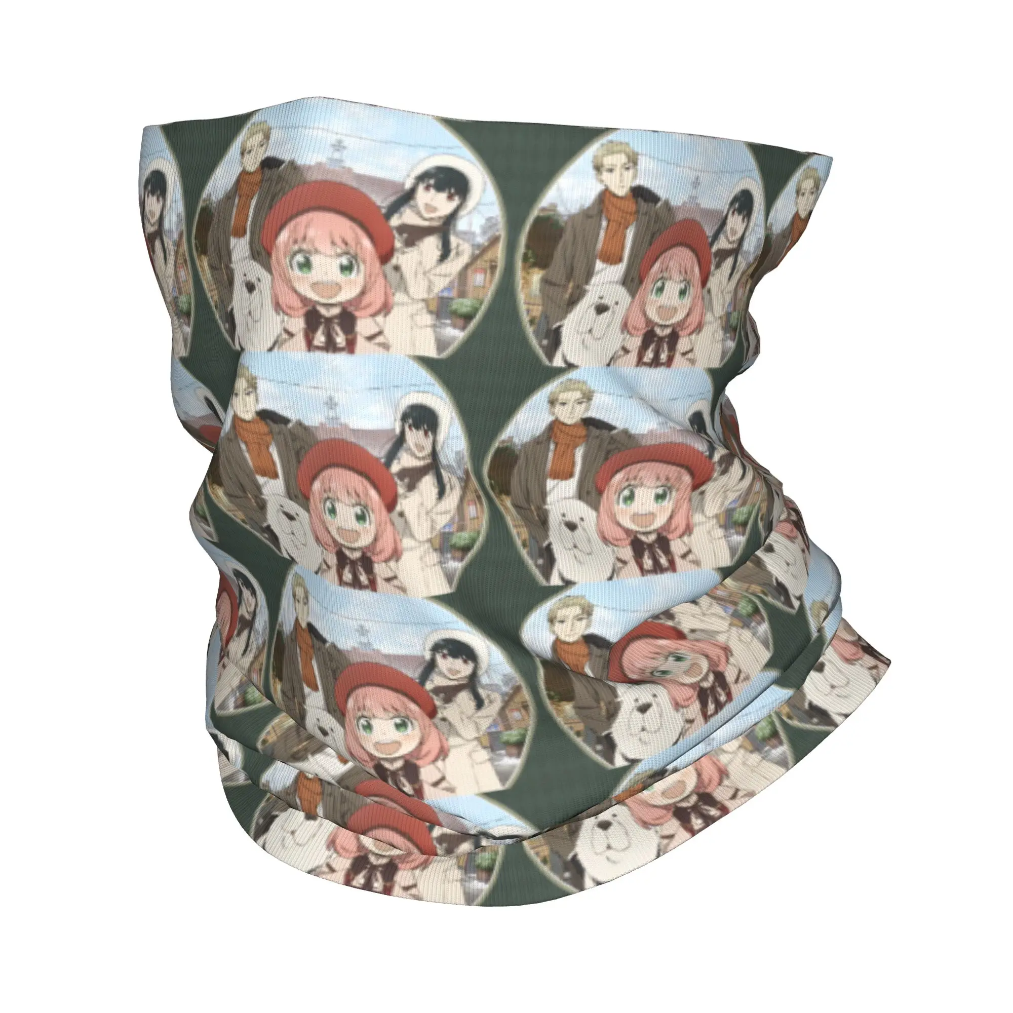 Custom S-Spyes Bandana Neck Warmer Men Women Winter Ski Tube Scarf Gaiter  Face Cover