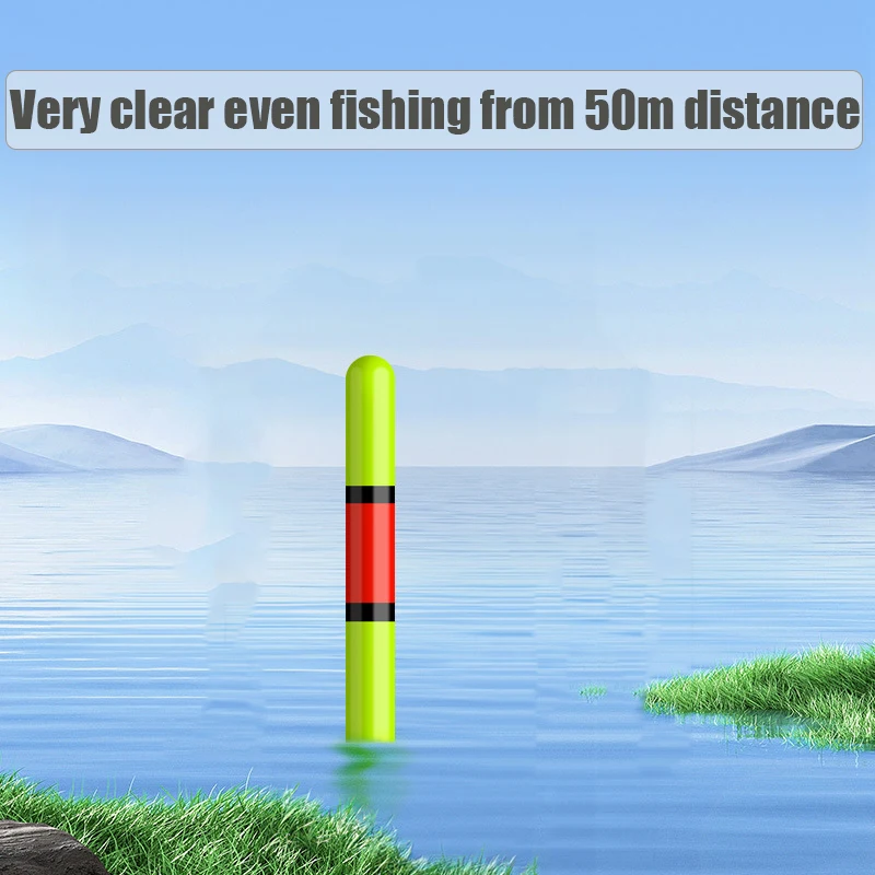 3pcs/Lot Fishing Floats Upper Parts Rock Fishing Electric Night Light Luminous Bobbers Accessories Outdoor Sport