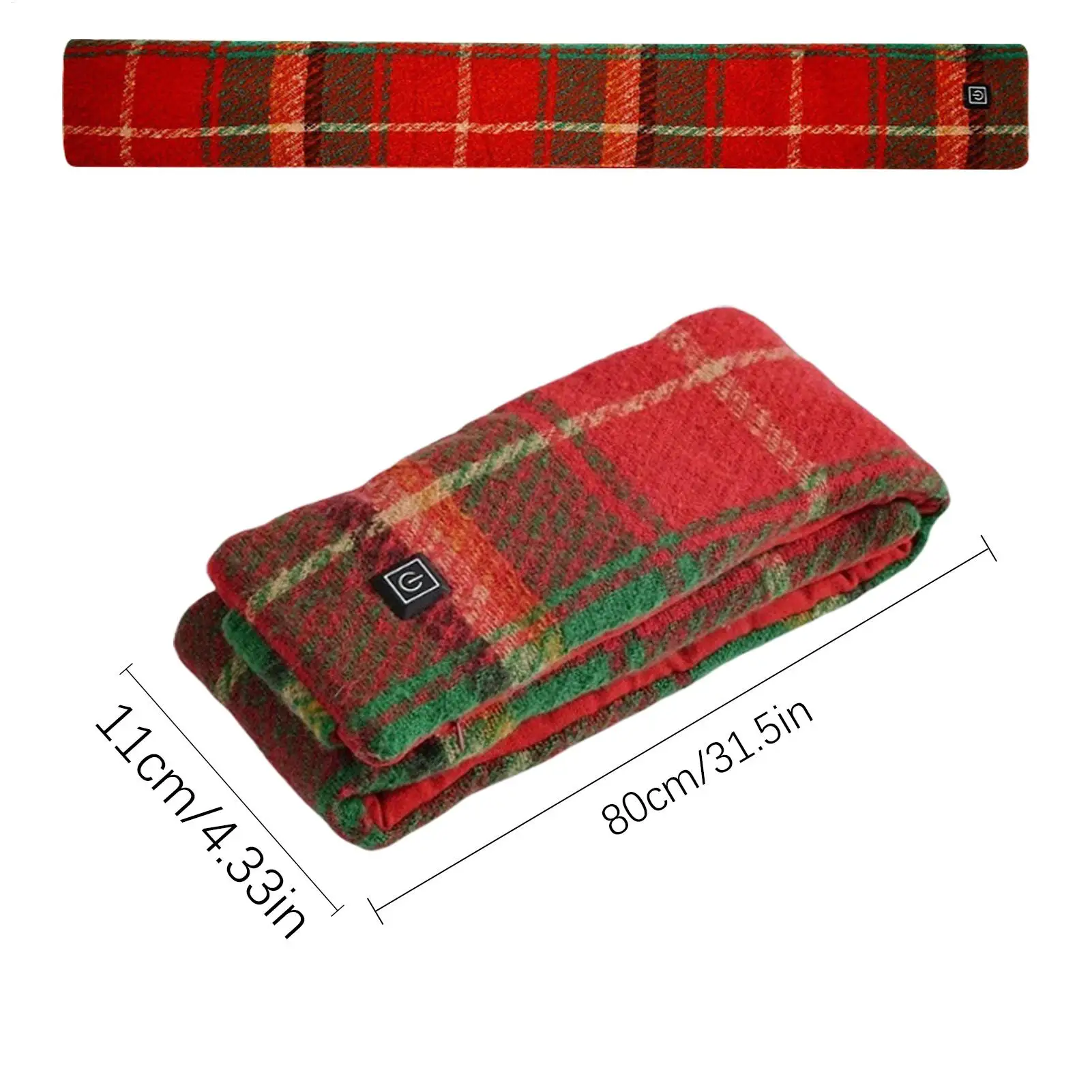 Bufanda calefactable para mujer, 3 Control de temperatura, calentador de cuello impermeable, bufanda de cuello calefactable para mujeres, hombres, él, sus adultos, padre, madre