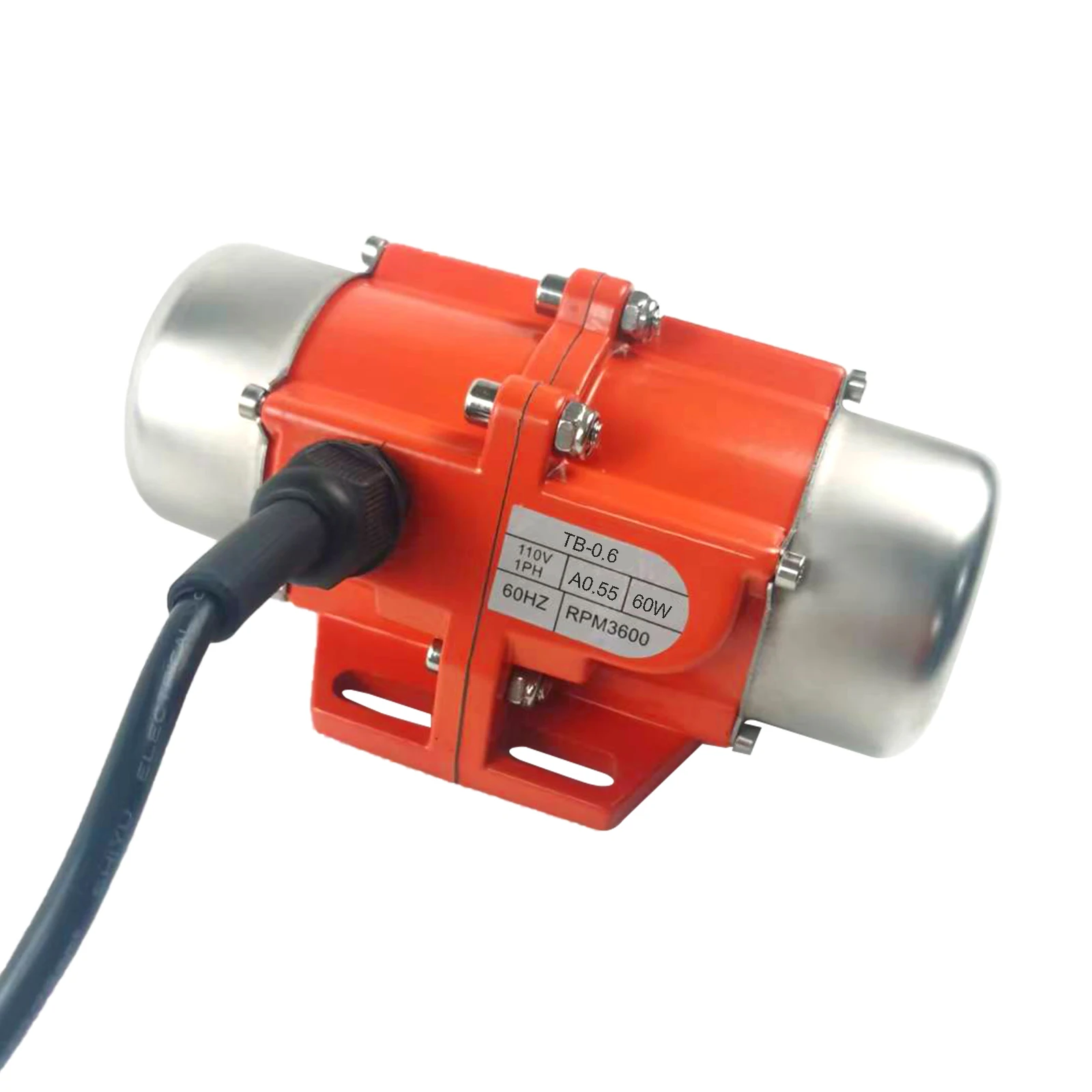 Concrete Vibrator Vibration Motor 50W-100W Single Phase  110V AC 3phase 220V 380V  Electric Vibrating Motors Silo Motor hopper