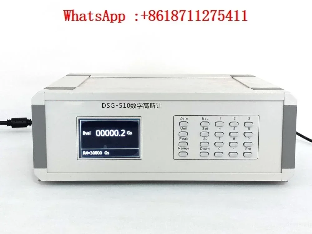 Gauss meter, digital meter, magnetic force tester, high-precision magnetic field detector, surface magnetic field tester