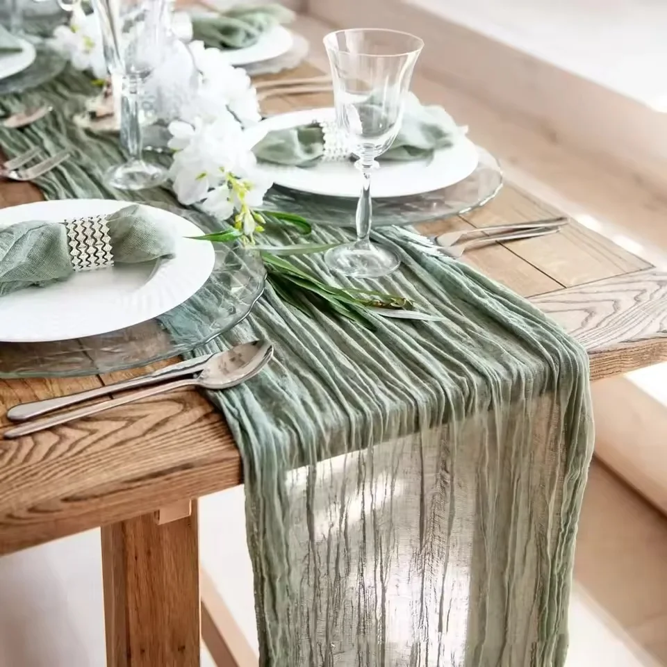 Gauze Table Runner …