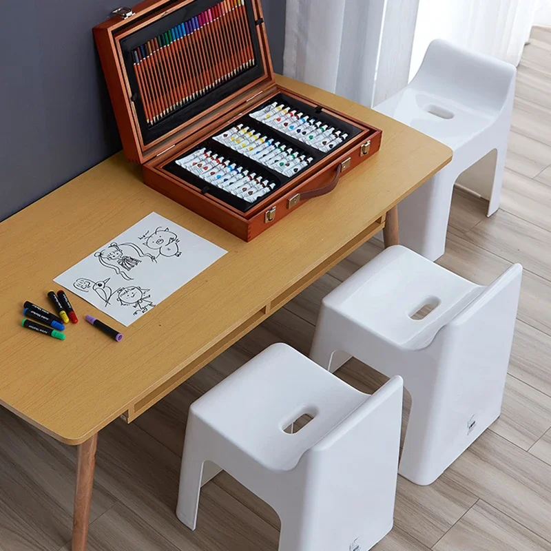 

Salon Living Room Plastic Dining Chairs Kids Outdoor Minimalist Design Dining Chairs Balneal Designer Home Furniture Sillas YXDC