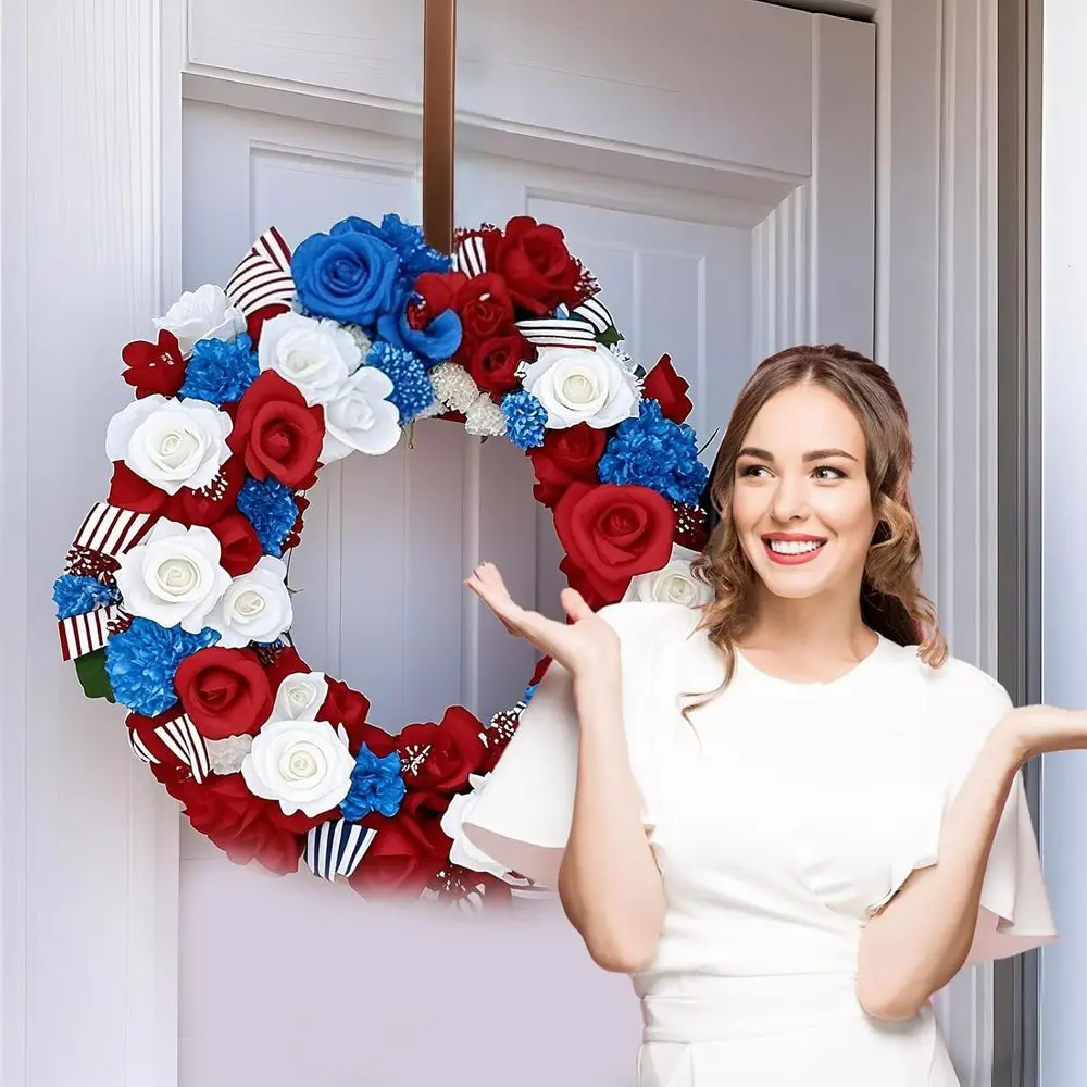 12 Wreath Hanger Over the Door Hooks, Non-Scratch Wreath Door Hanger, Hanging Welcome Sign, Metal Wreath Hangers, Front Door Dec