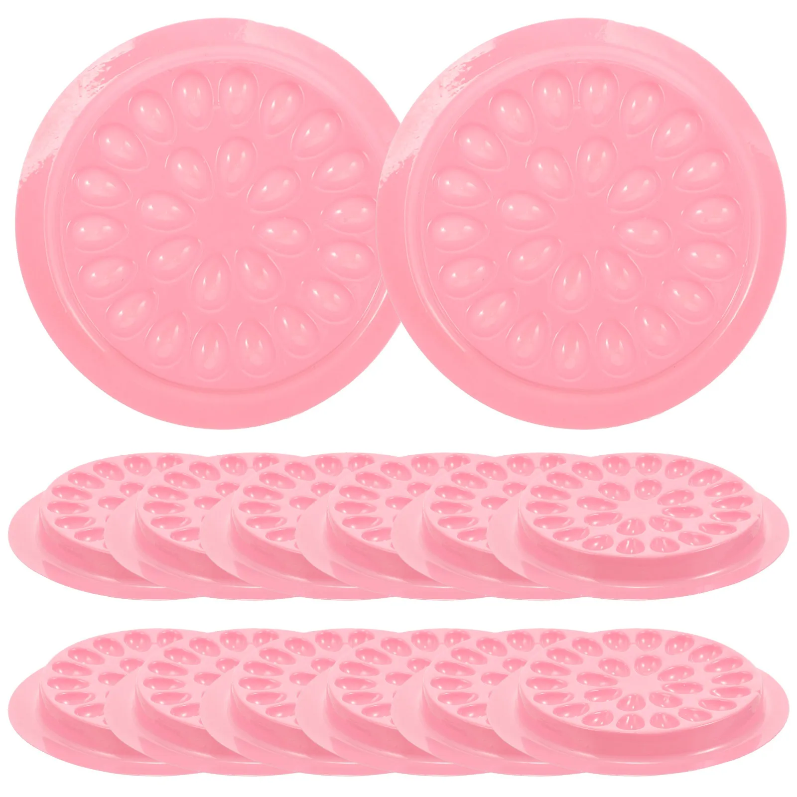 100 قطعة أصحاب الغراء رمش كاذبة لاش المنصات مخدد لاش تمديد أصحاب رمش تطعيم أداة للاستخدام كفاءة