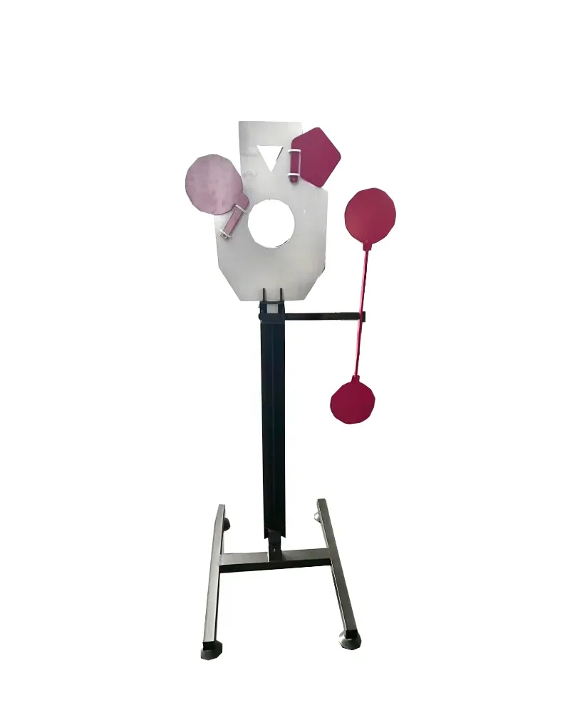 Reactive Target Outdoor Range IPSC Competition Steel Training Equipment Auto Rest Wind Resistance Level 6 Wireless