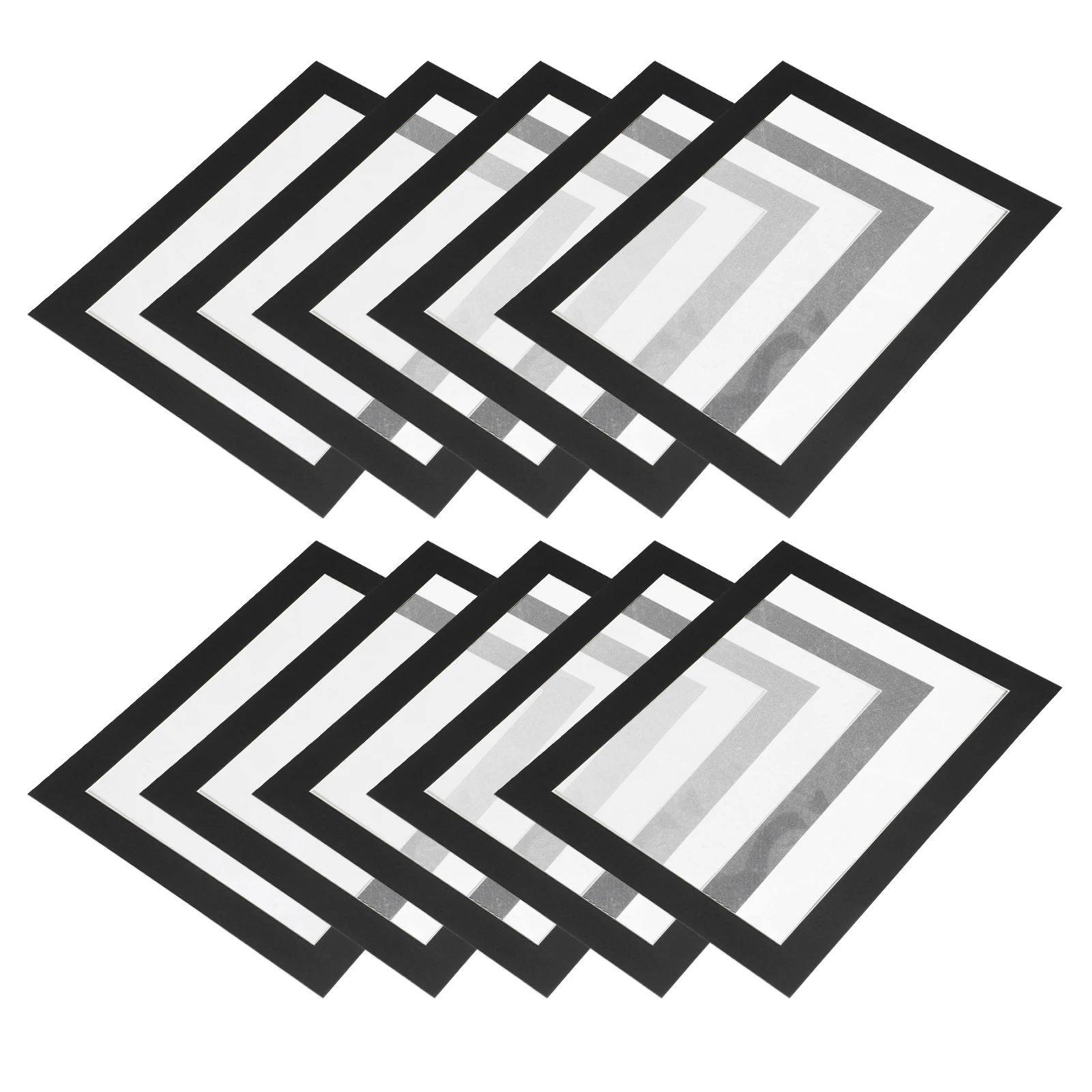 12Pcs Kids Drawing Frames Painting Display Paper Frame for Childrens Artwork Craft Photo Frame School Art Project Decoration