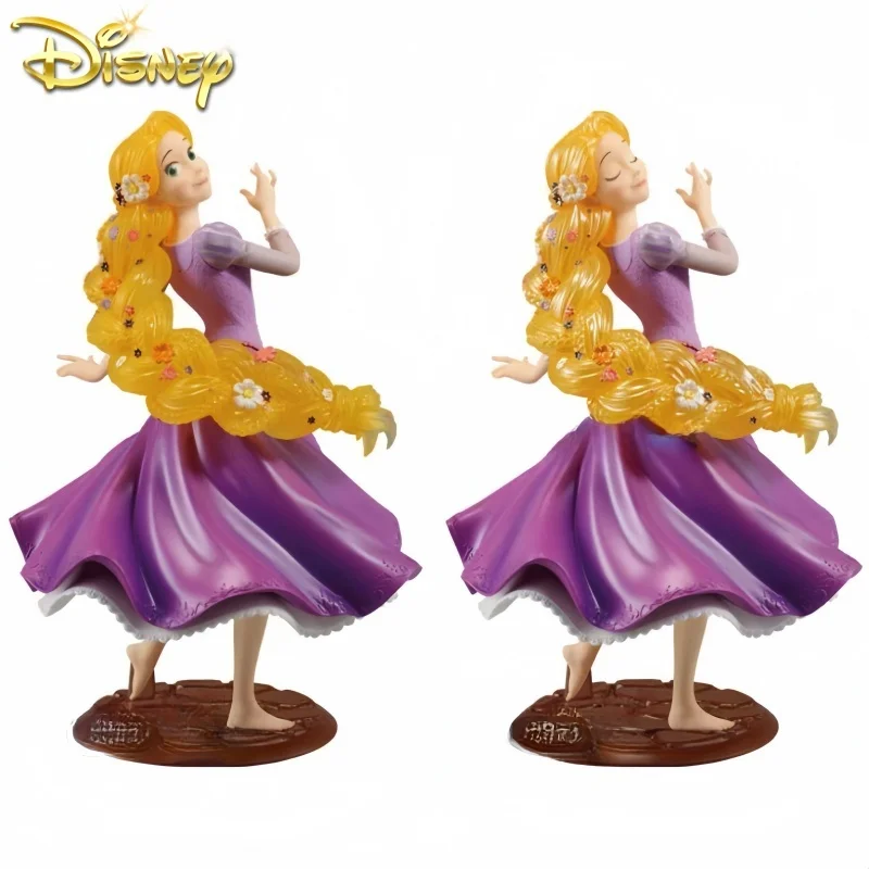 

New Bandai Original Disney Princess Rapunzel Figure Ichiban Kuji Blooming Melodies Anime Action Model Collectible Toys Gift