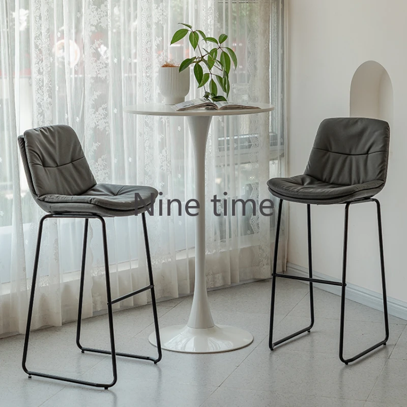 

Breakfast Chairs Gamer Chair Dining Banks Home Bar High Stool Kitchen Minimalist Armchair Outdoor Vintage Floor Metal Furniture