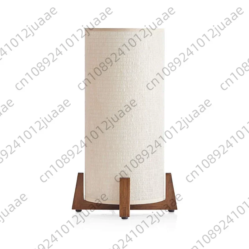 Solid Wood Floor Lamp Nordic Art Simple Modern lamp shade fabri Bedroom Living Room Decor Reading restaurant living room standin