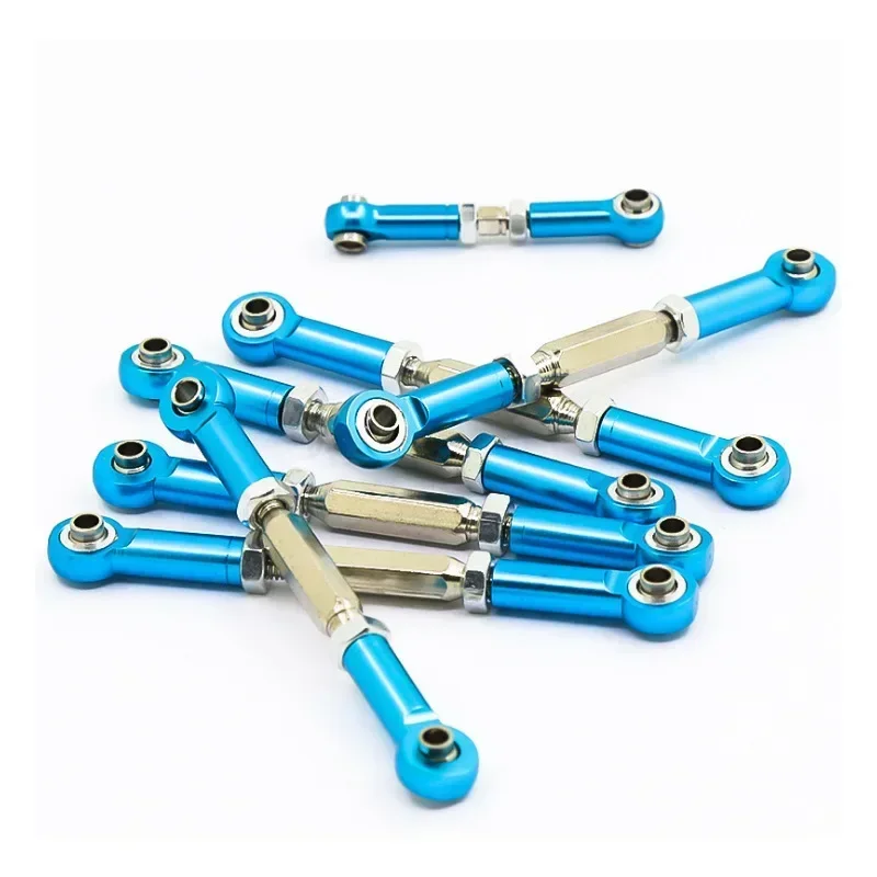 7PCS/set Upgraded Metal Full Car Pull Rod Modified Accessories For TRXS SLASH 2WD