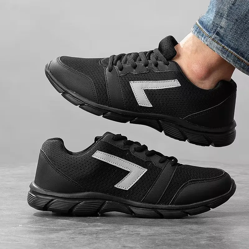 Zapatillas Deportivas informales para Hombre, zapatos de entrenamiento con suela duradera, a la moda, para correr, talla grande