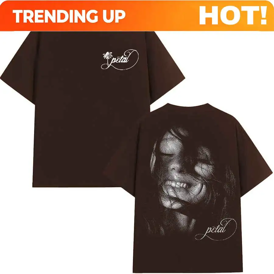 Ariana Grande Petal T-shirt For Men Women 100% Cotton T Shirts To Hiphop Short Sleeve Tops AG5