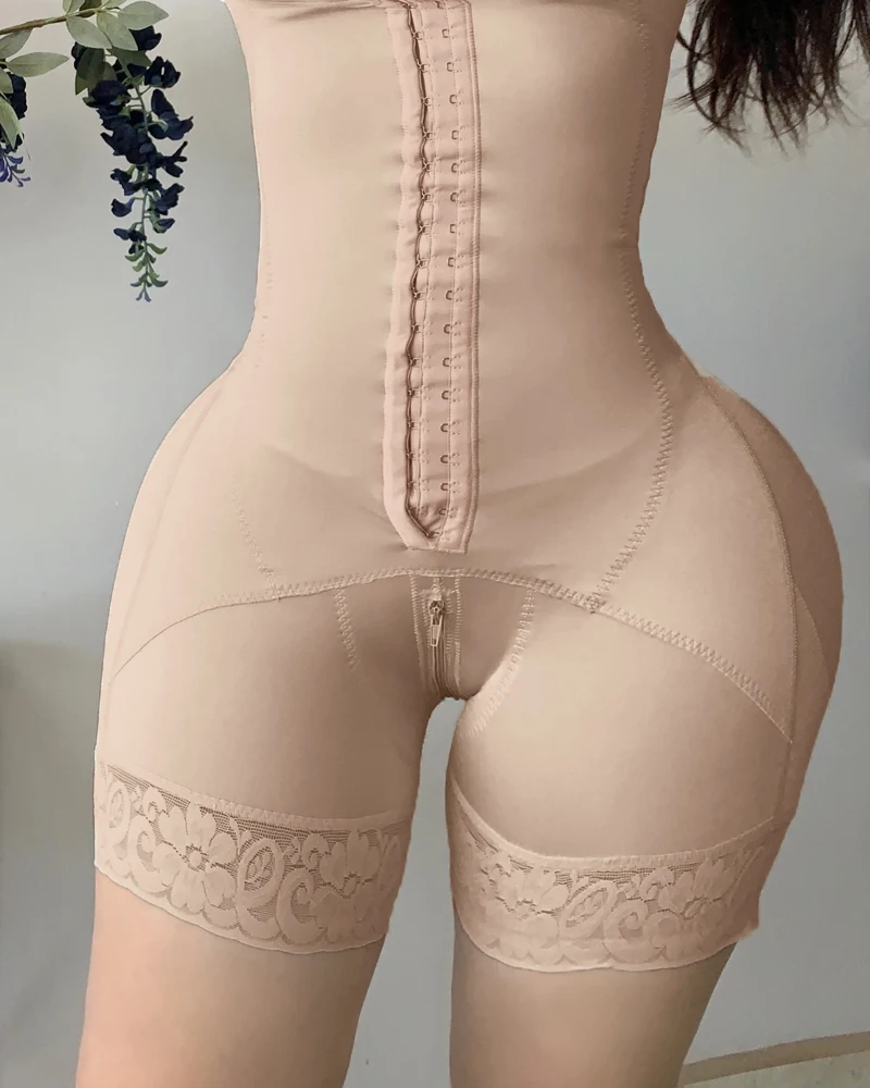Shapewear For Women Tummy Control Fajas Colombianas Butt Lifter Body Shaper Front Hooks shapewear bodysuit