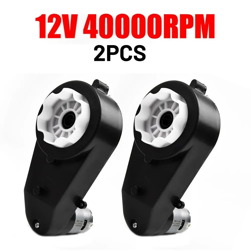 

For Kids Car Toy Replacement Parts Electric Gearbox RS550 Portable 12V Motor Set of 2 with Wear Resistant Features