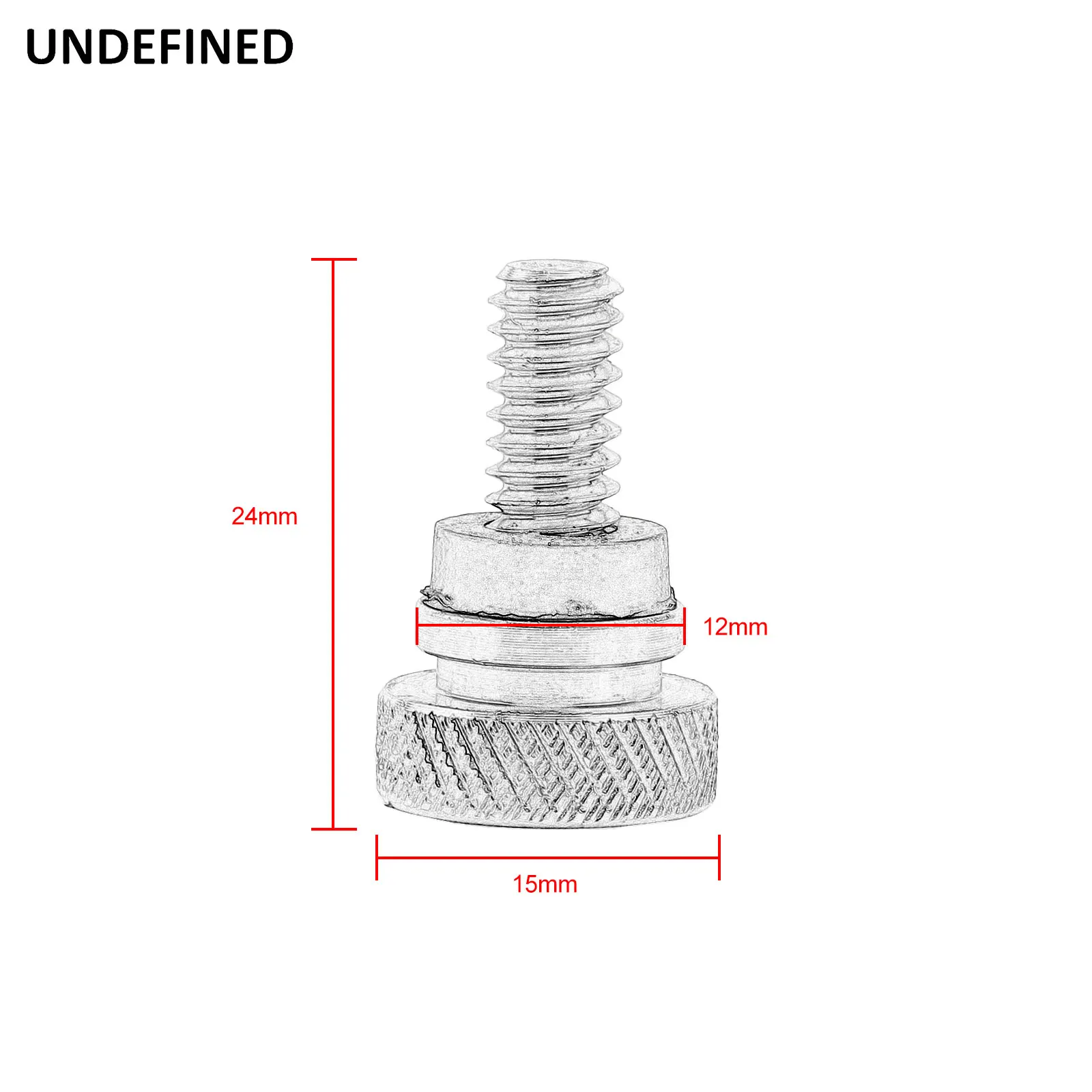 Black Chrome Motorcycle Seat Bolt Tab Rear Screw For Harley  Touring Road King Softail Dyna Sportster FXDB Fat Street - view 6