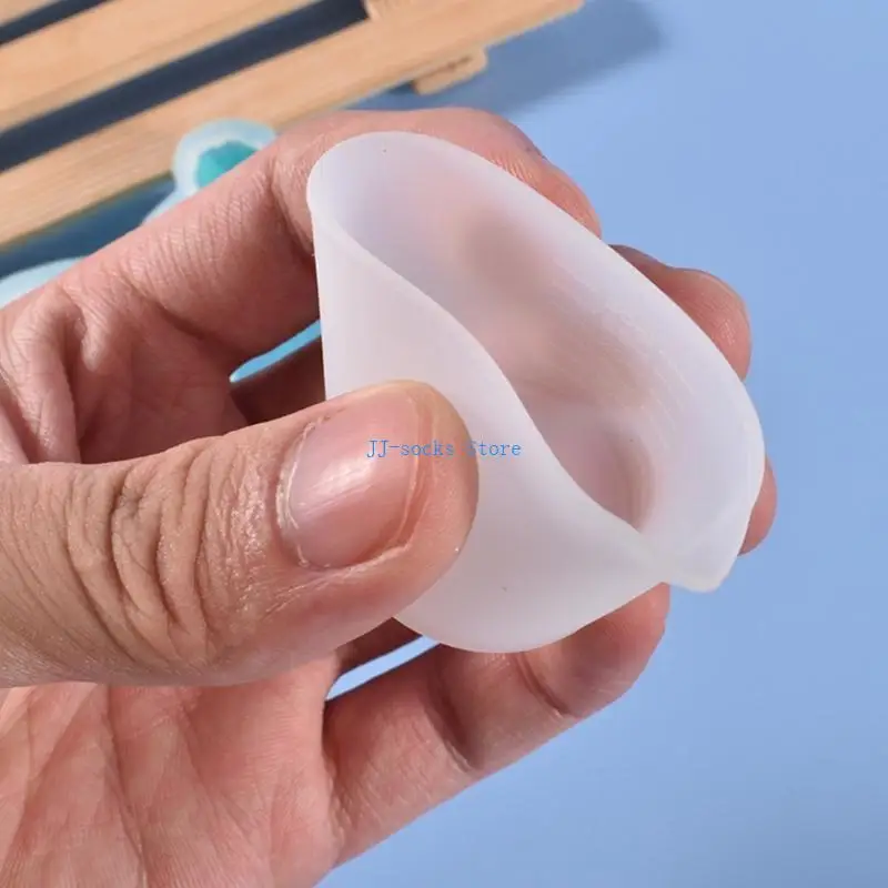37JB 30ml Resin Cup Non-Stick Silicone Cup Silicone Measuring Cup Reusable Mixing Cup