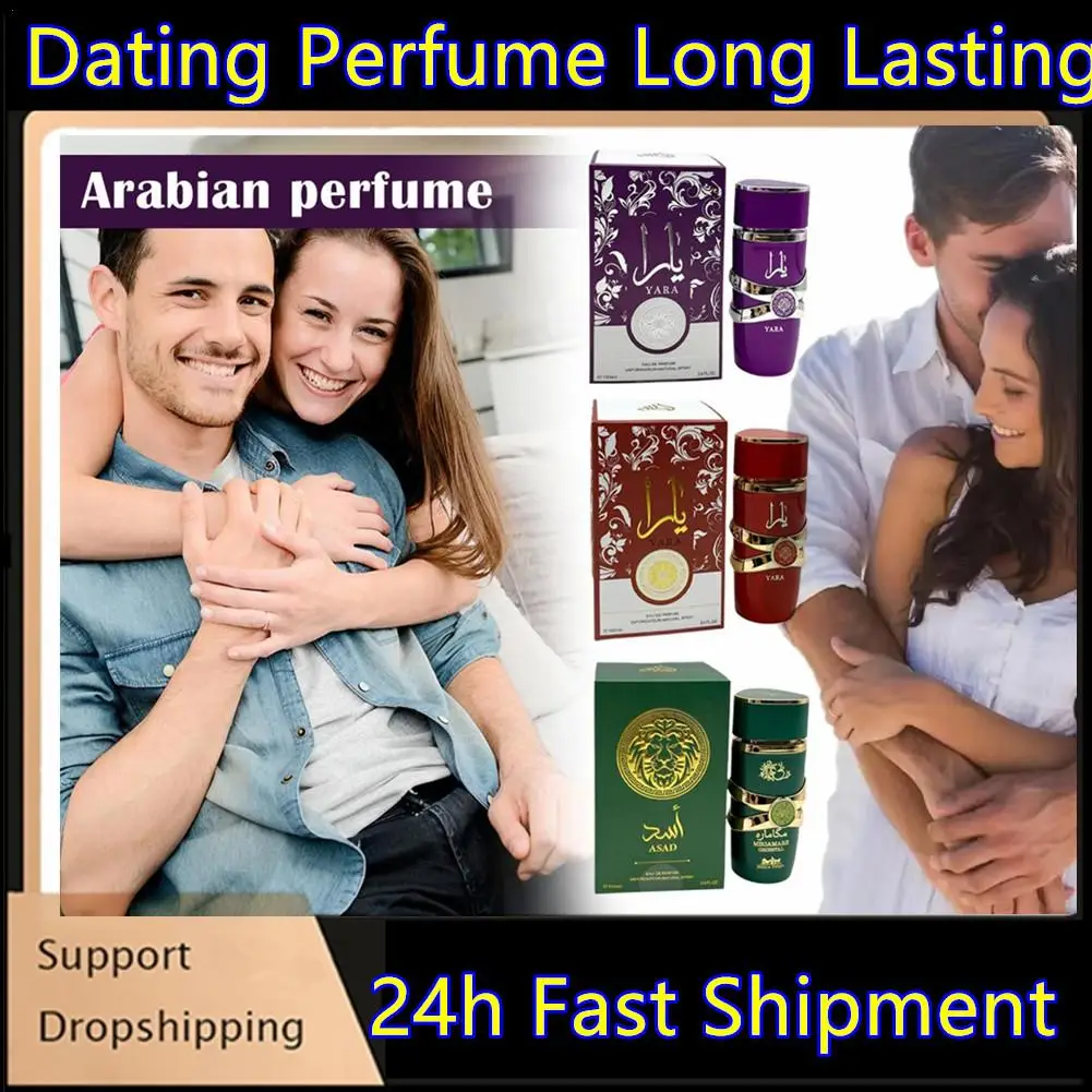 Arabic Style 100ml Perfume Women Pheromone Spray Colognes Fragrances Perfumes Mujer Originales Floral Scent Parfum Pour Femme