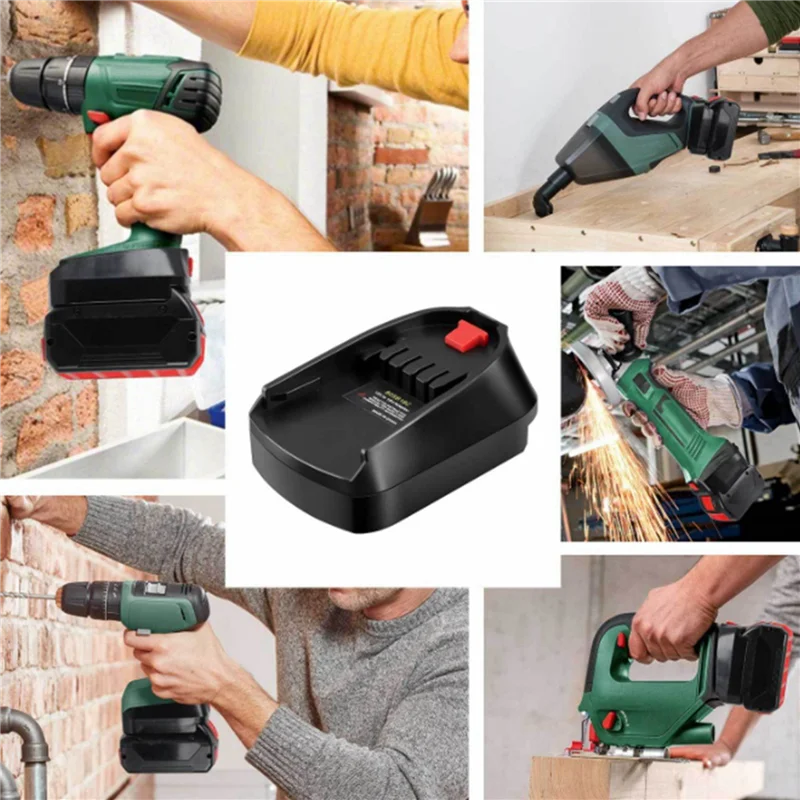 Adapter ABVT-2X Konwerter BOSB18C Do Akumulatorów Litowo-jonowych 18V BAT618 Do Domowych Elektrycznych Narzędzi Litowych