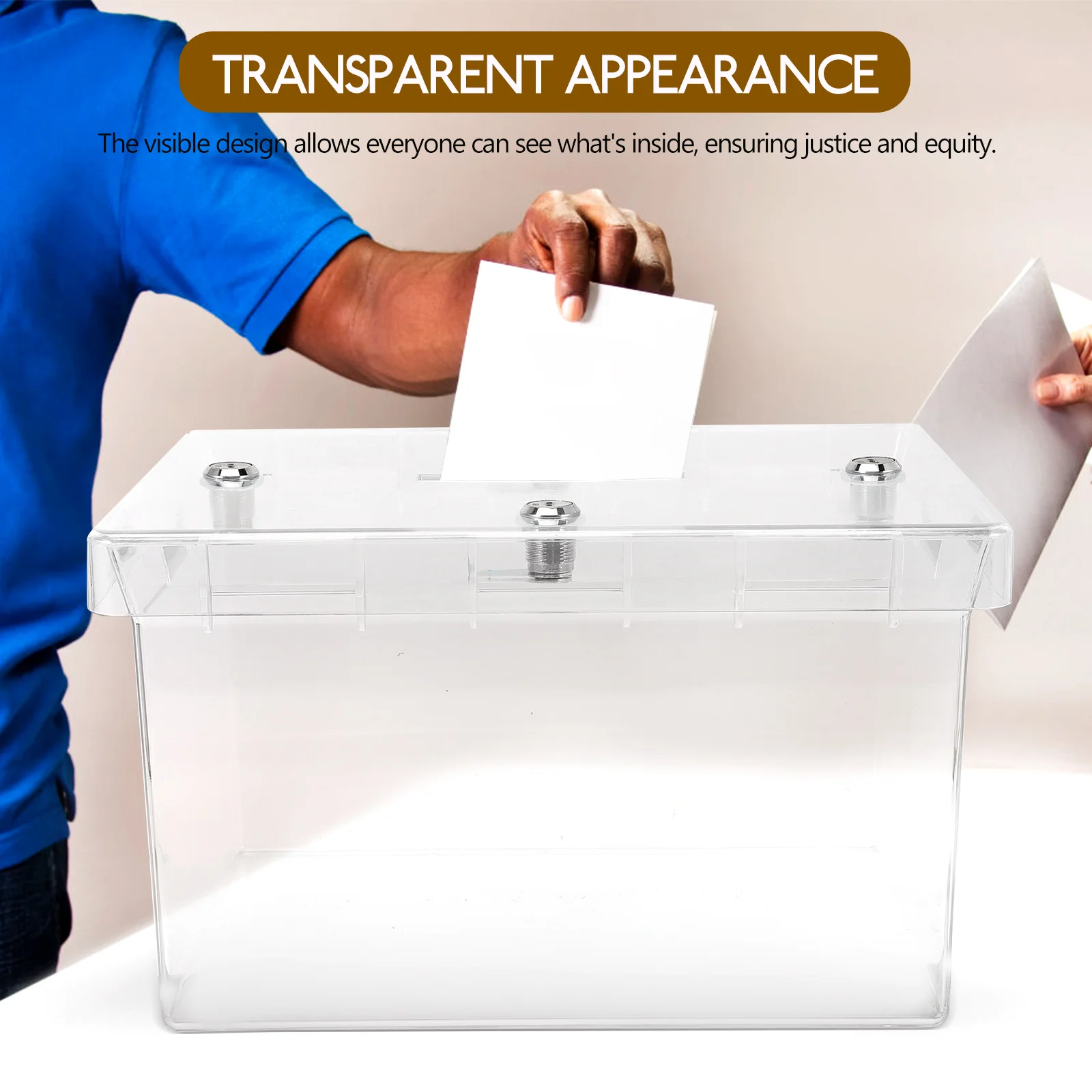 

Clear Wedding Card Box With Lock Acrylic Transparent Box For Wedding Party Gift Cards Money Storage Reception Boxes 20.5X12X9Cm