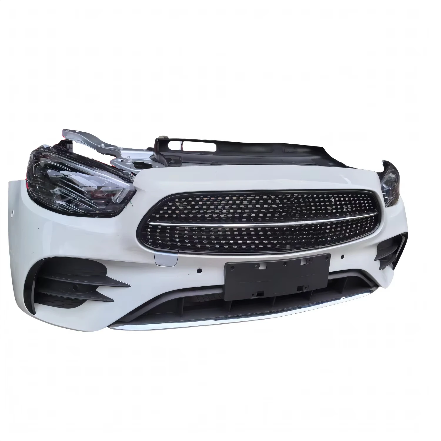 Suitable for  W213 E300Original Second-Hand Front End Combination Chrome Intake Hood Radiator
