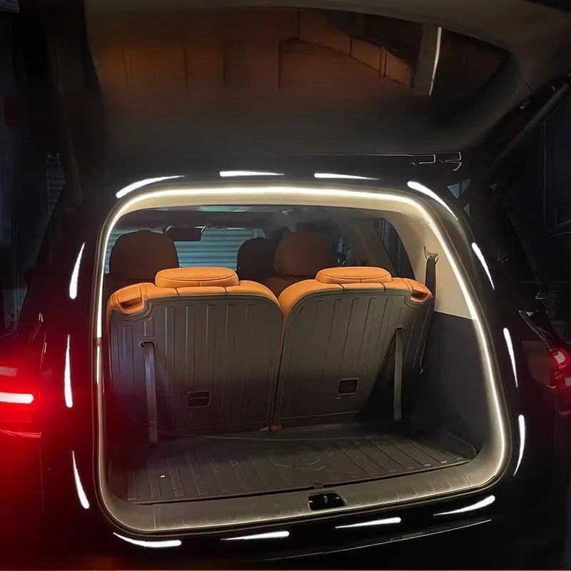 

For Leapmotor C10 C16 Full Surround Streamer Lamp LED Trunk Rear Cargo Box Ambient Light Interior Decor Lighting Mod Parts