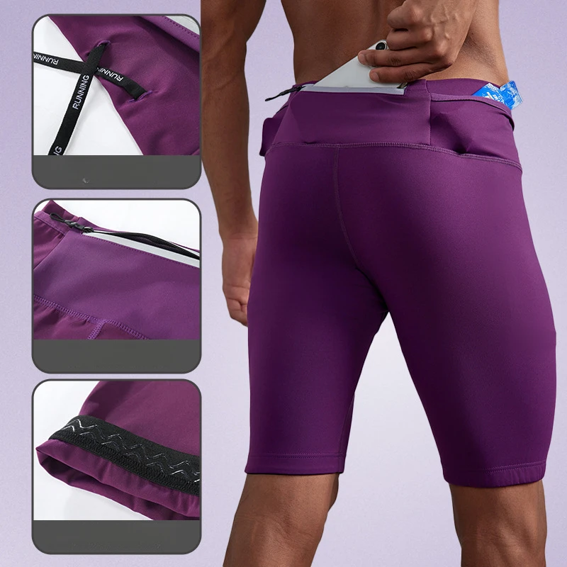 Compression Shorts Tights Sport Man Marathon Running Shorts Men Tights Gym Leggings Fitness Clothing Workout Shorts Sportswear