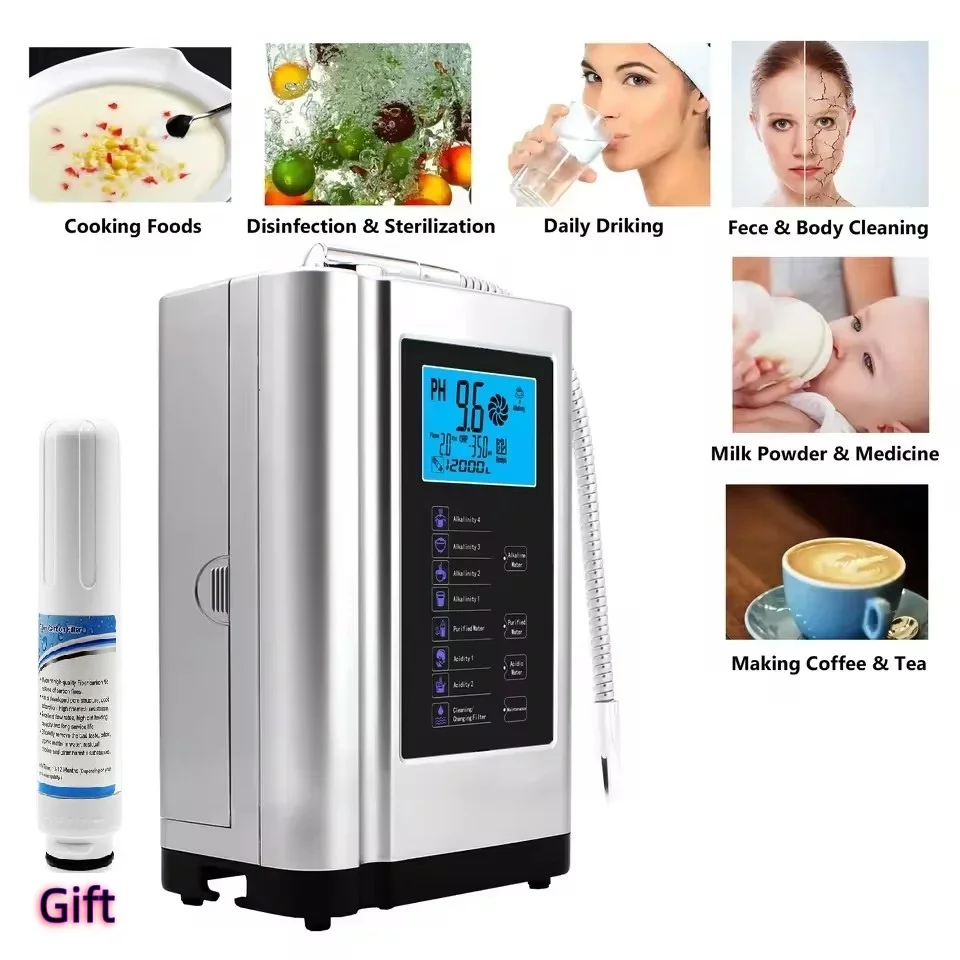 EHM-729  Rich Water Machine Electrolyzed Drinking Purifier  Filter System