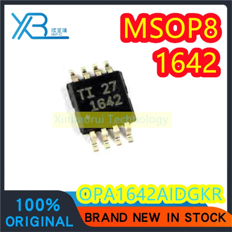 

(4/20pieces) OPA1642AIDGKR OPA1642 Parts Identification 1642 Dual Op Amp Chip IC 100% Brand New Genuine Spot