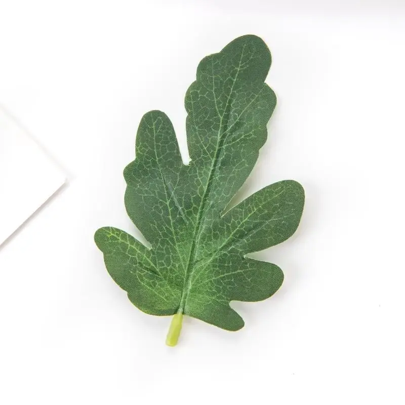 50PCS Künstliche Pflanzen Diy Candy Box Hochzeit Blumen Kranz Weihnachten Dekorationen für Home Scrapbooking Gefälschte Wassermelone Blätter
