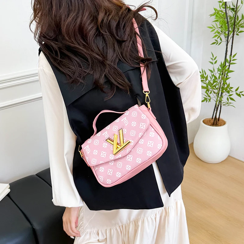 

Stylish Ladies Leather Crossbody Bag, Women Messenger Bag Shoulder Handbags, Popular Classic Elegant By Famous Designer