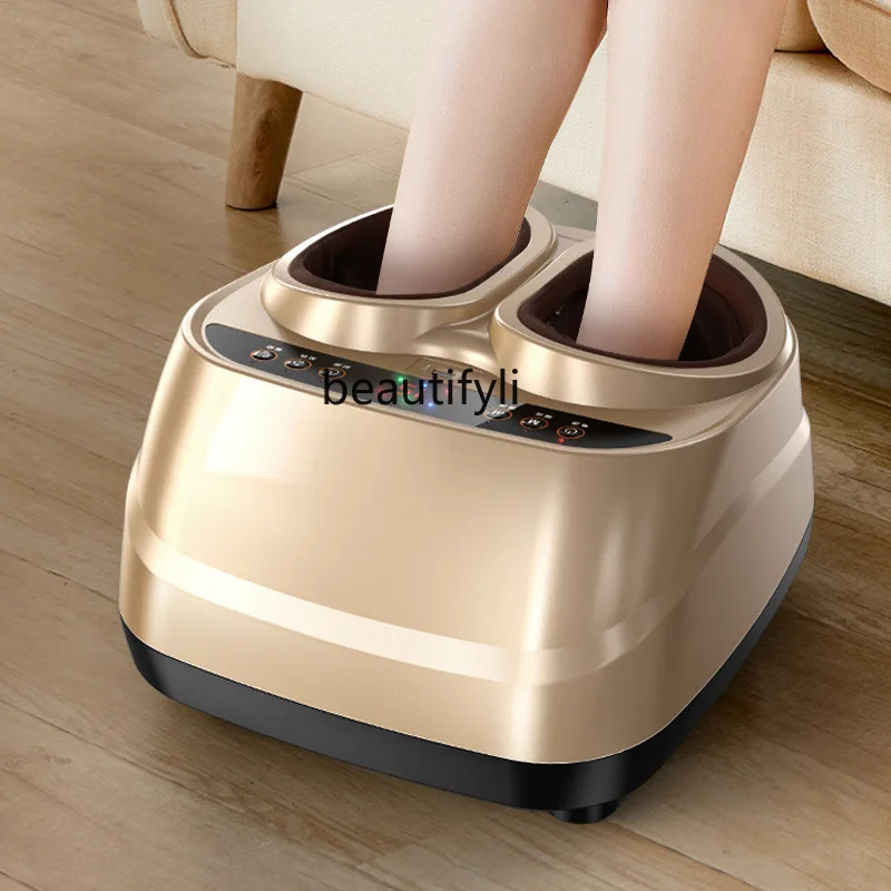 

Automatic foot therapy machine, sole foot massager, acupoint kneading, heating airbag, electric foot press