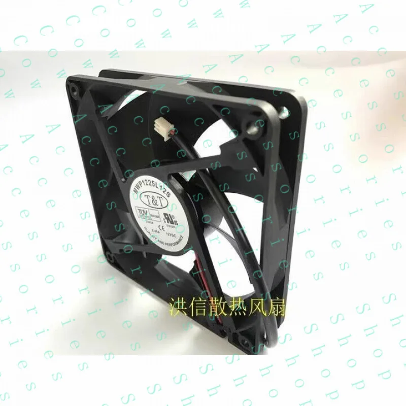

PP+ 1X DC12V 0.40A 12CM 2-Pin Cooling Fan- MWP1225L12S 12025