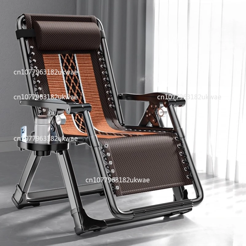 

Foldable recliner lazy sofa bed elderly backrest sitting and reclining chair