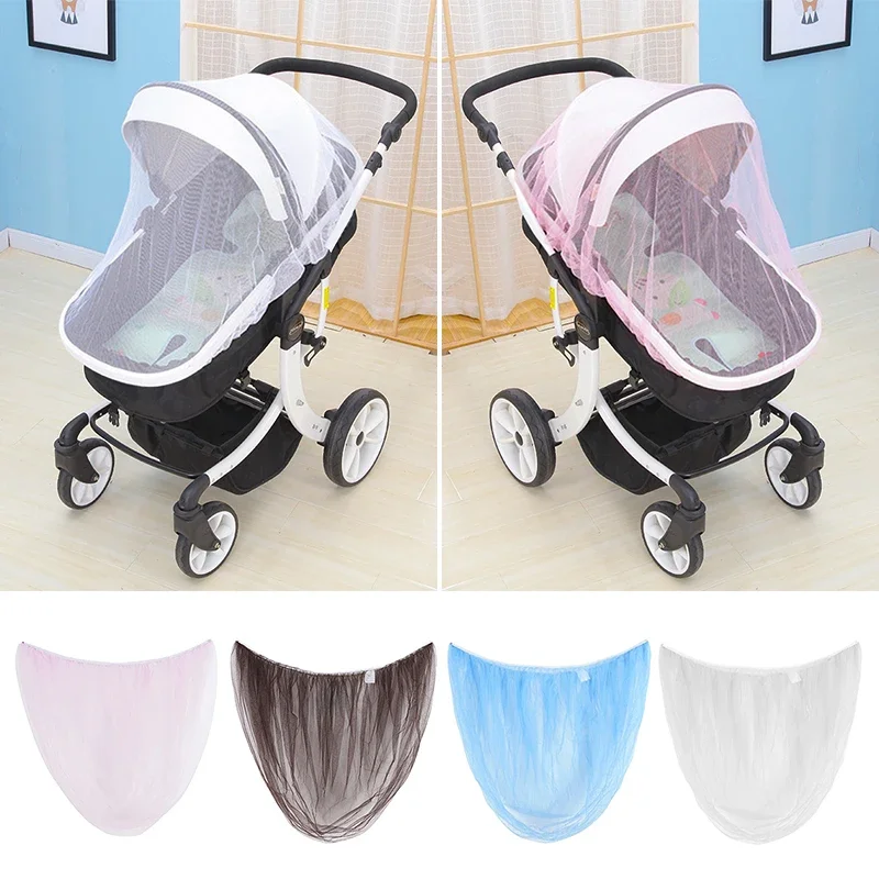 Zomer Kinderwagen Muggeninsectenschild Net Mesh Kinderwagen Accessoires Klamboe Veilig Baby Bescherming