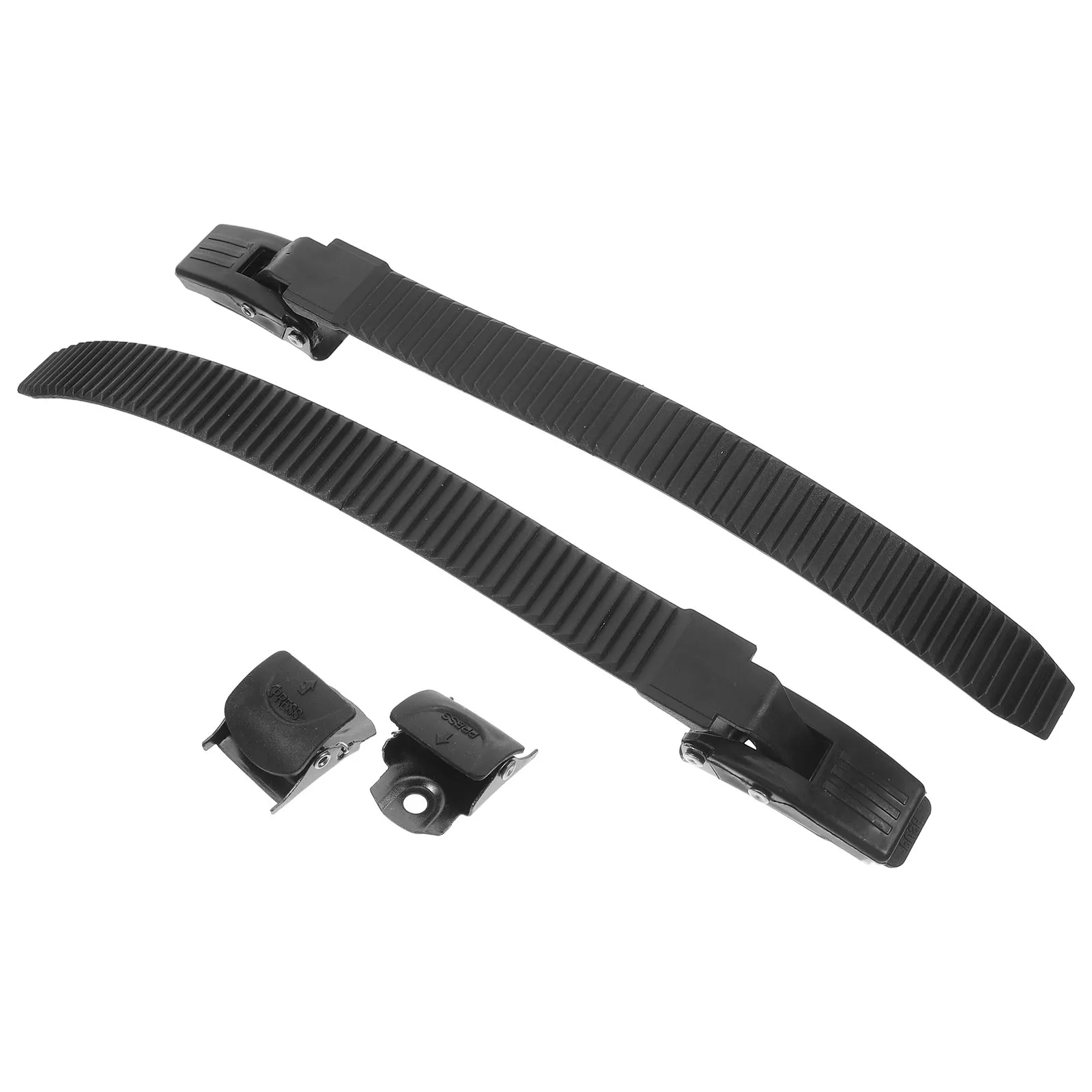 

2 Sets Skate Shoe Buckle Replaceable Roller Straps Plastic Ice Skates Wheel Shoes Stable Balance Versatile Use Comfortable Fit