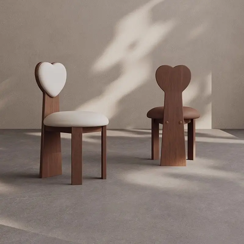 Solid wood dining chair Household backrest chair Restaurant dining table Eating chair