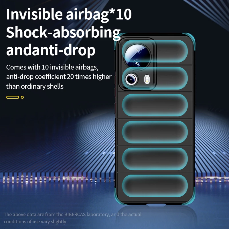 Shockproof Case For Xiaomi 11T 12T 13T 13 Lite Mi13 Ultra POCO C65 X6 F6 M6 Pro Redmi Note 13 Pro Plus 13C 4G 5G Silicone Cover