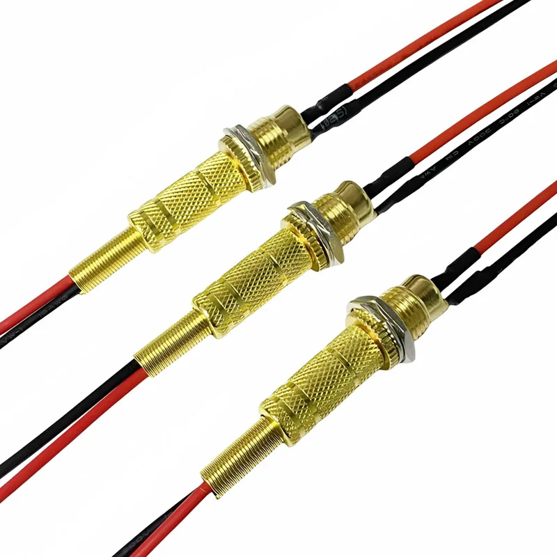 Gold-plated All-copper -099 All-copper High Current 15a Power Socket With Wire 5.5 * 2.1/2.5