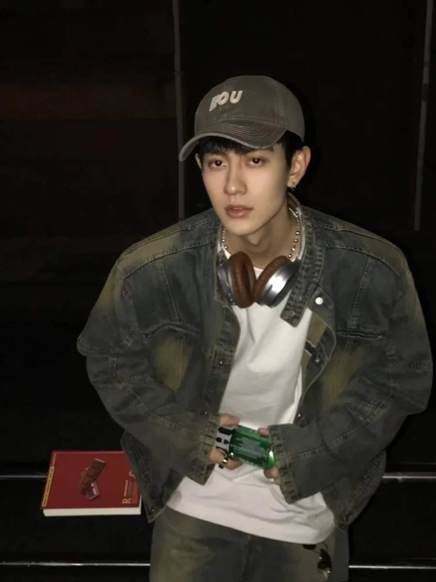 

Джинсовый джинсовый джинсовый джинт в стиле ретро, свободный крой с воротником, осень-зима, новый рабочий джинсовый джинт High Street Faion