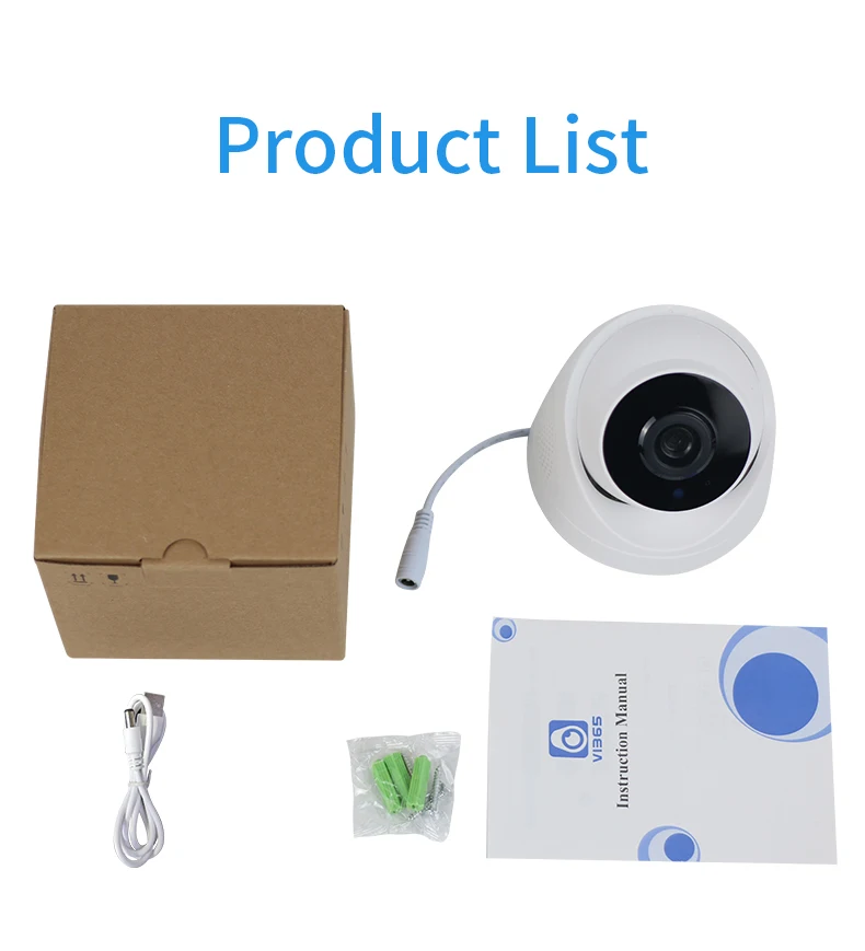 A5 3mp Hd Ip Camera 2.4g Wireless Wifi Night Vision Video Surveillance Security Camcorder Motion Detection Cctv Monitor