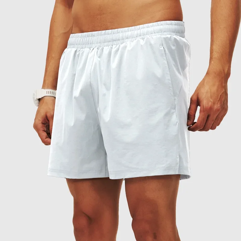 Shorts Esportivos De Sabor De Chuveiro, Gelo De Seda Naked Fitness, Bolso De Zíper De Cintura Traseira, Qualidade, Verão