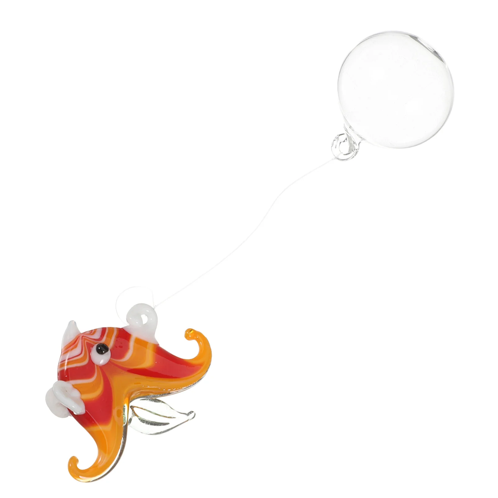 

Artificial Floating Glass Fish Tank Ornament Lifelike Aquarium Decor Floating Fish Figurines Realistic Artificial Fish,