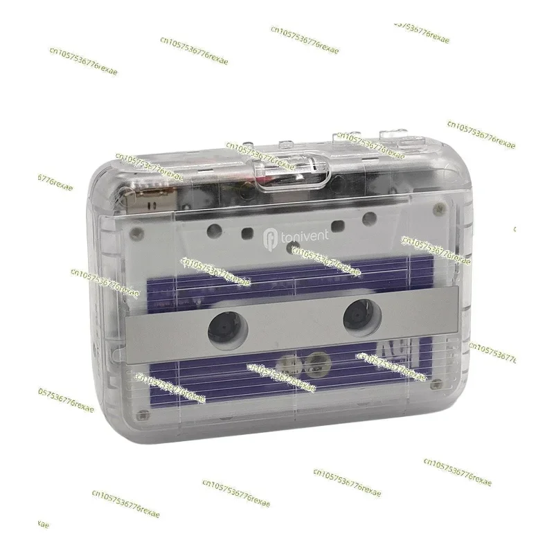 Retro Stereo Cassette Player  Walkman Cassette Tape Music Audio Auto Reverse USB Powered