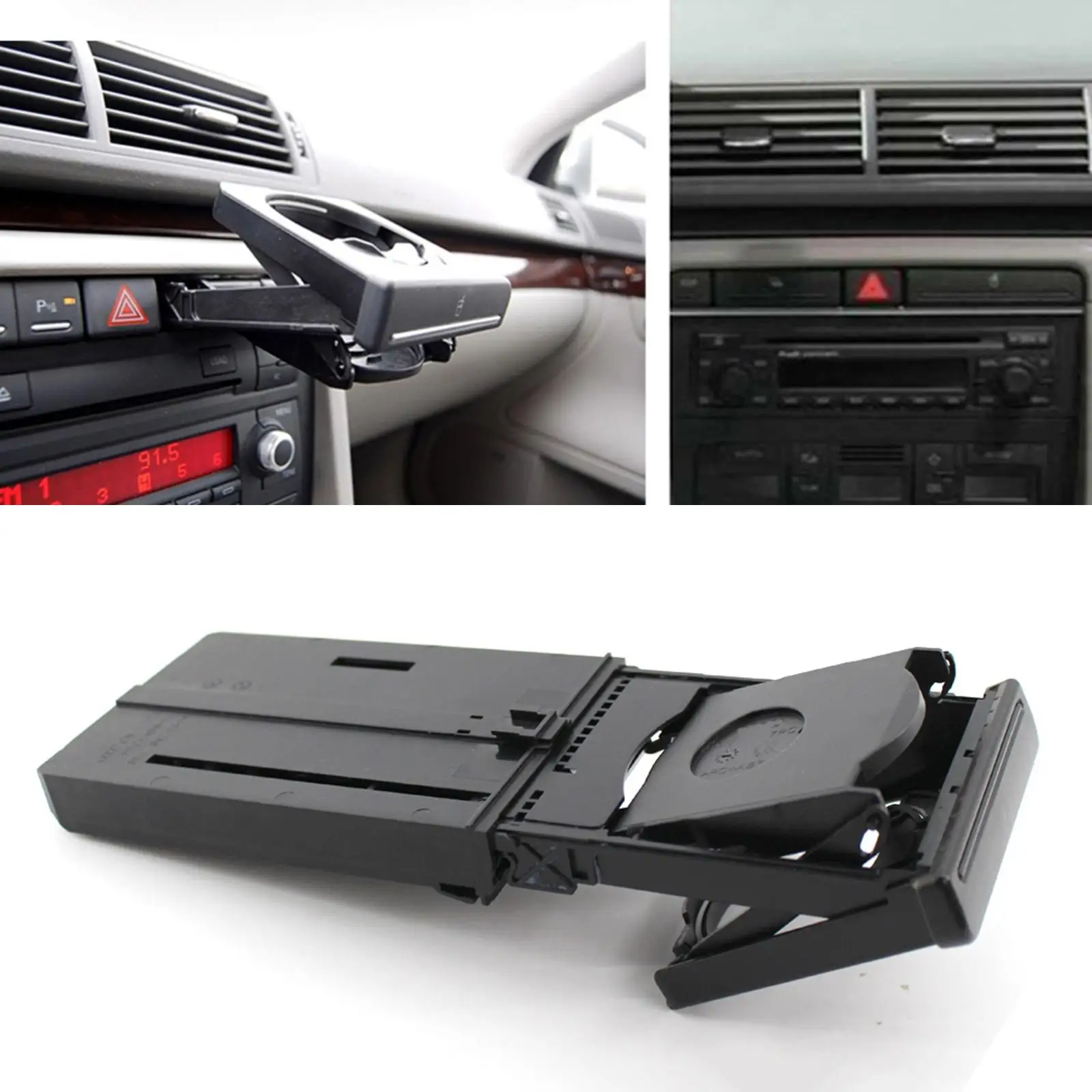 

Передний автомобильный держатель для чашки, держатель для напитков для Audi A4/B6/B7 2002-2008, автомобильная чашка