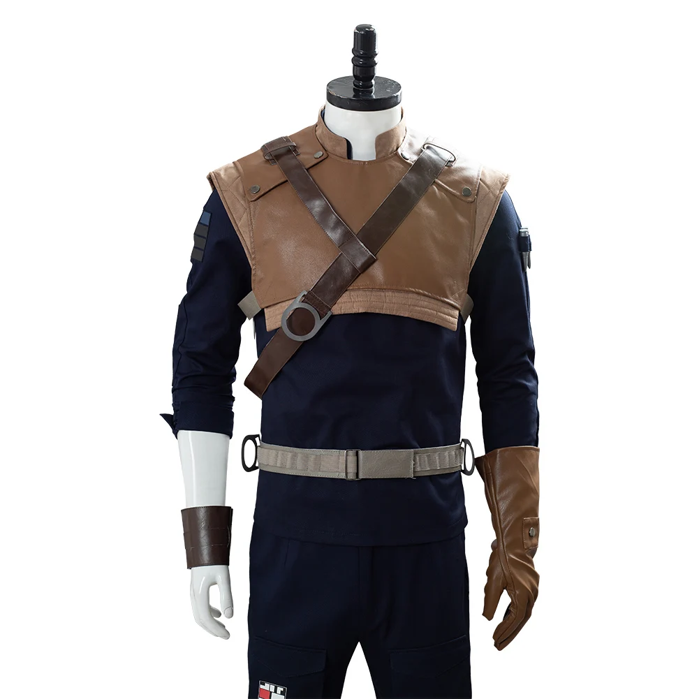 Cal Cosplay Traje para Homens, Disfarce de Batalha Espacial, Roupas Halloween, Roupas Fantasia, Roupas Masculinas
