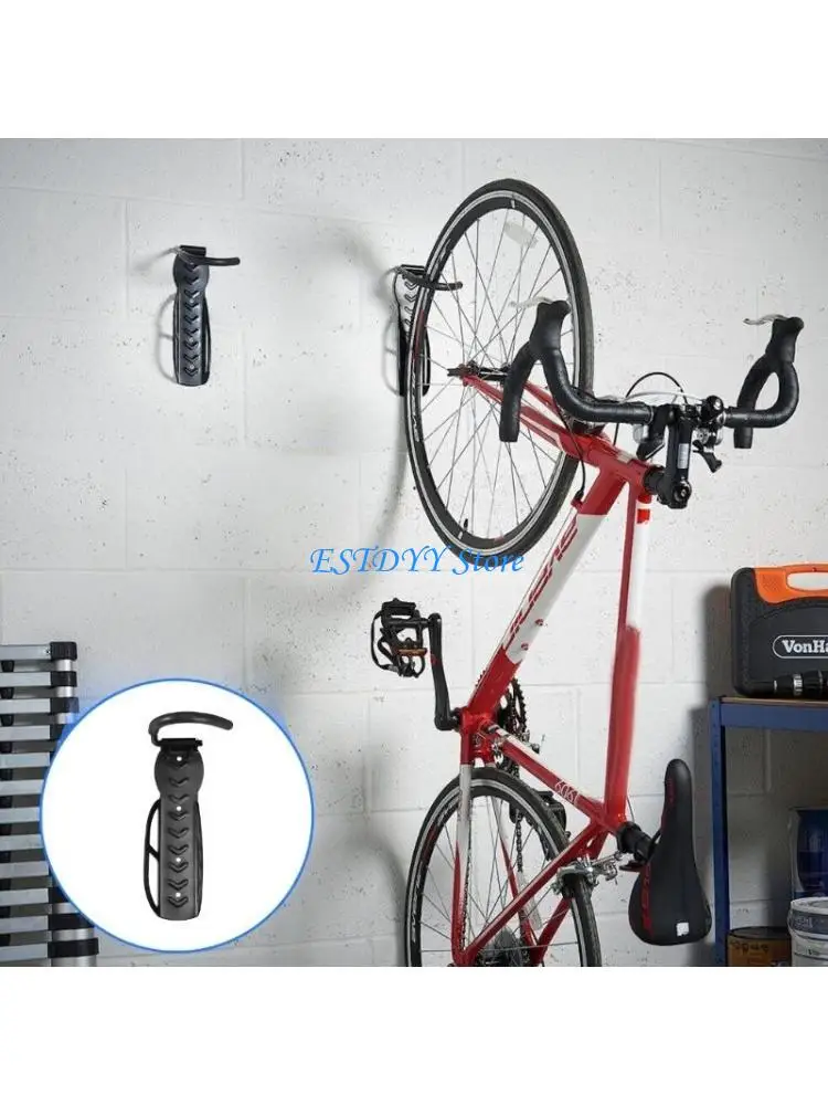 G6DE Mountain Bike Rack Stand Storage Hanger Road Bike Storage Fixed Hanging Hook Bike Support Stand Bracket Enduring