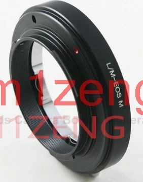 LM-EOSM Adapter Ring for leica M LM ZM VM mount Lens to canon EF-M EOSM Mirrorless camera eosm/m1/m2/m3/m5/m6/m10/m50/m100 view 3